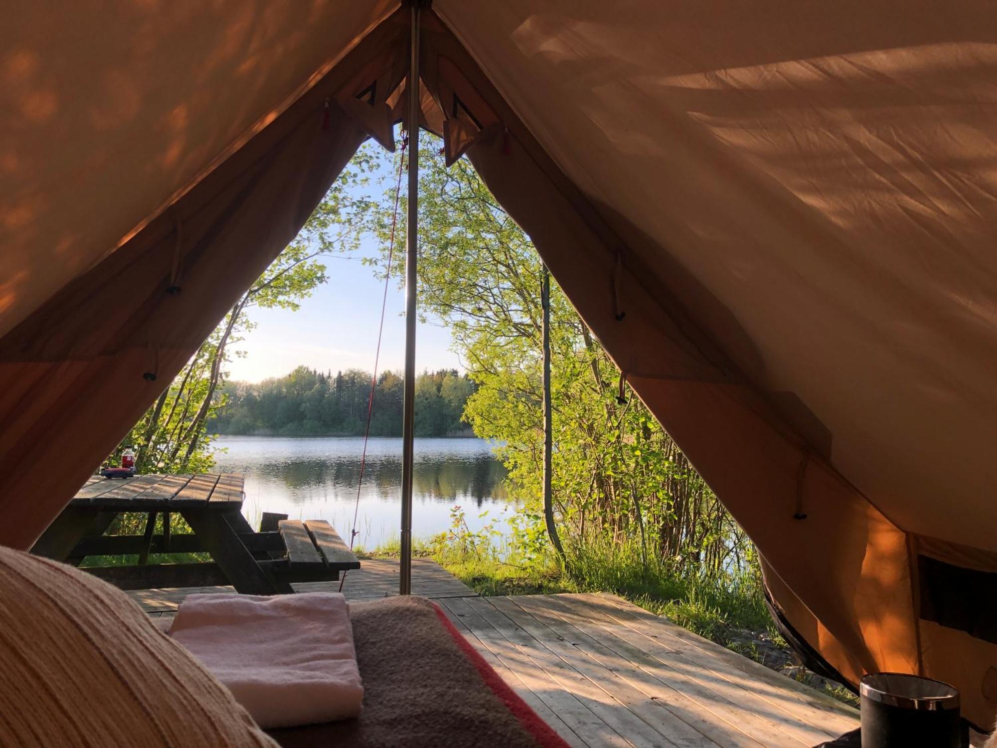 Naturlig Pa Korsgarden Glamping Nysted 외부 사진