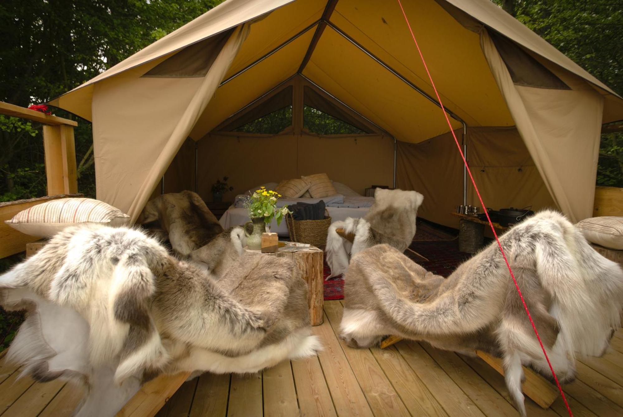 Naturlig Pa Korsgarden Glamping Nysted 외부 사진