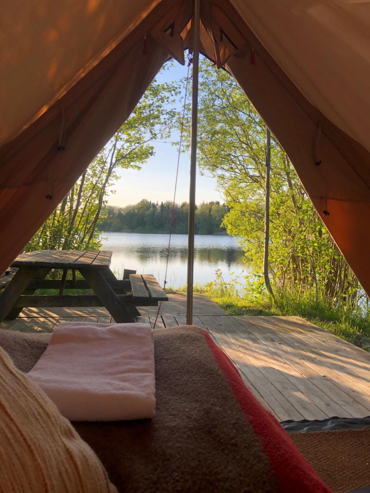 Naturlig Pa Korsgarden Glamping Nysted 외부 사진