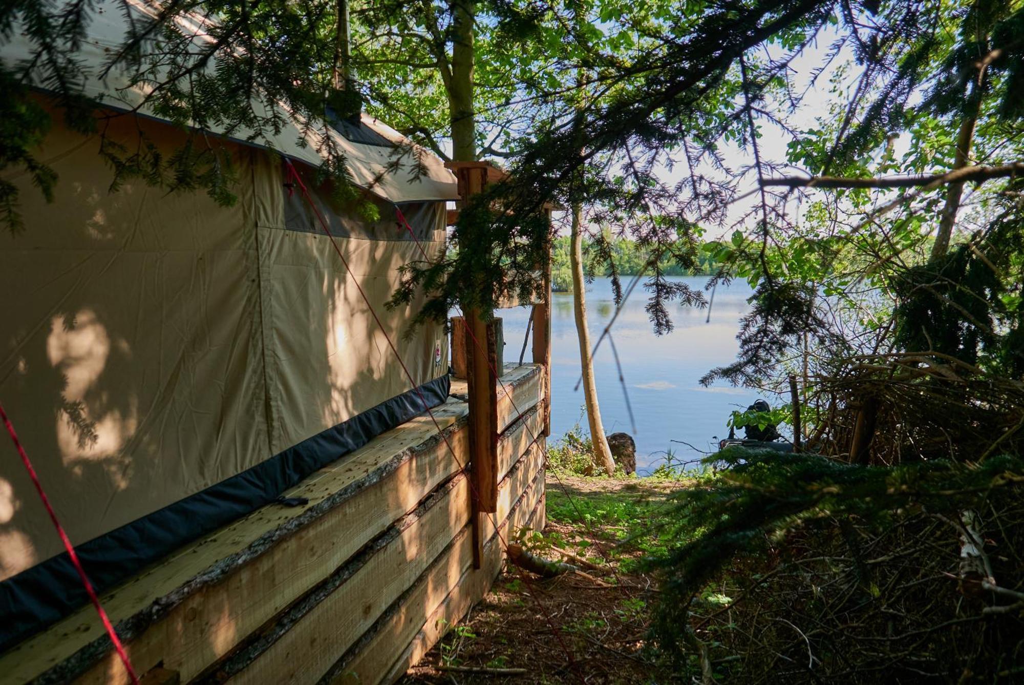Naturlig Pa Korsgarden Glamping Nysted 외부 사진